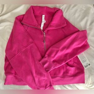 Lululemon Oversized Scuba Funnel Neck Sonic Pink